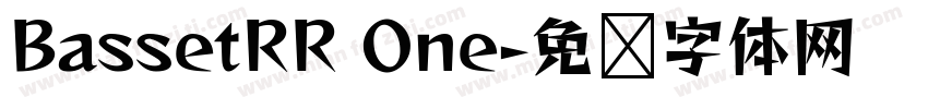 BassetRR One字体转换